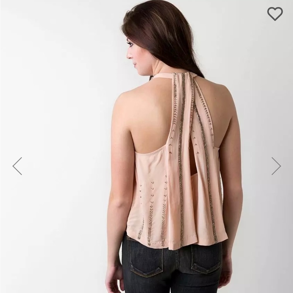 Free People Shimmer & Shine Tank Top